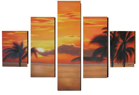Dafen Oil Painting on canvas seascape painting -set316